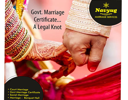 Marriage Registration at Venue, Home, Wedding Hall